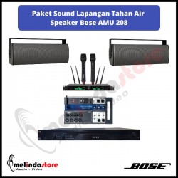 Paket Sound Lapangan Upacara Speaker Bose AMU 208 | 2 Speaker (Waterproof)